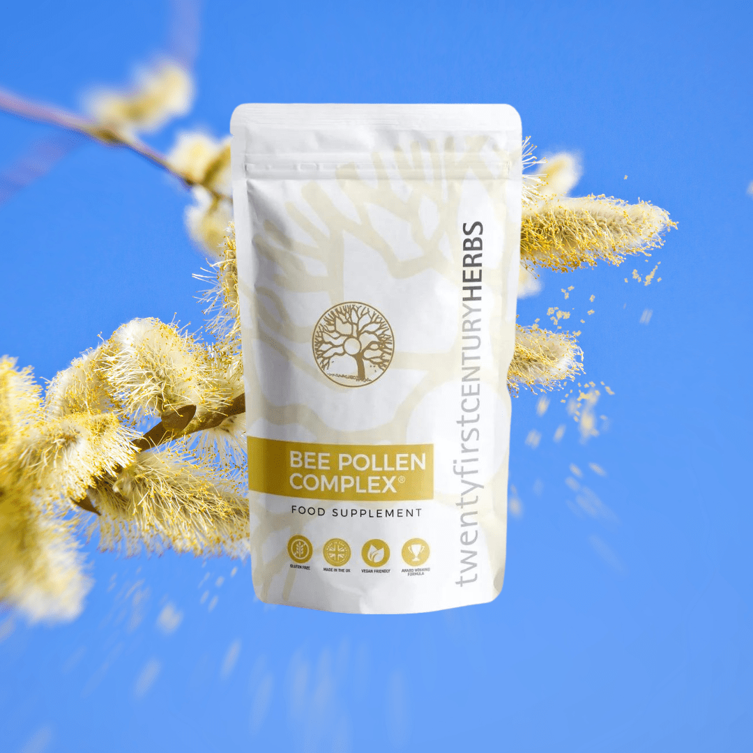 Relieve Seasonal Allergies Naturally with Bee Pollen Complex - Twenty First Century Herbs