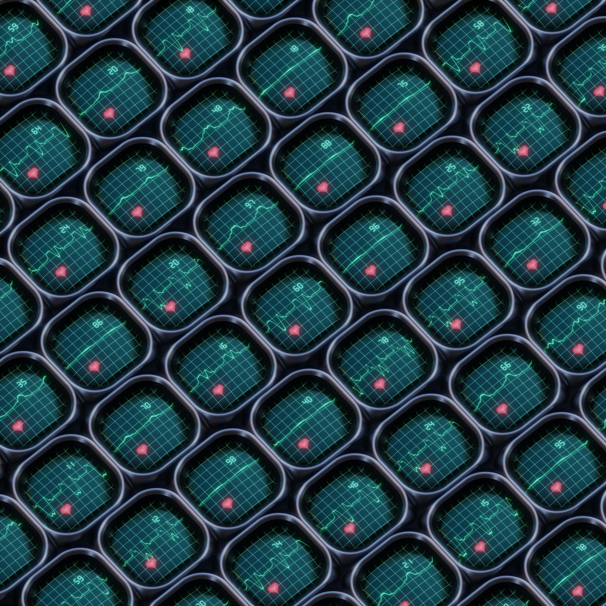 a computer generated image of a bunch of circles